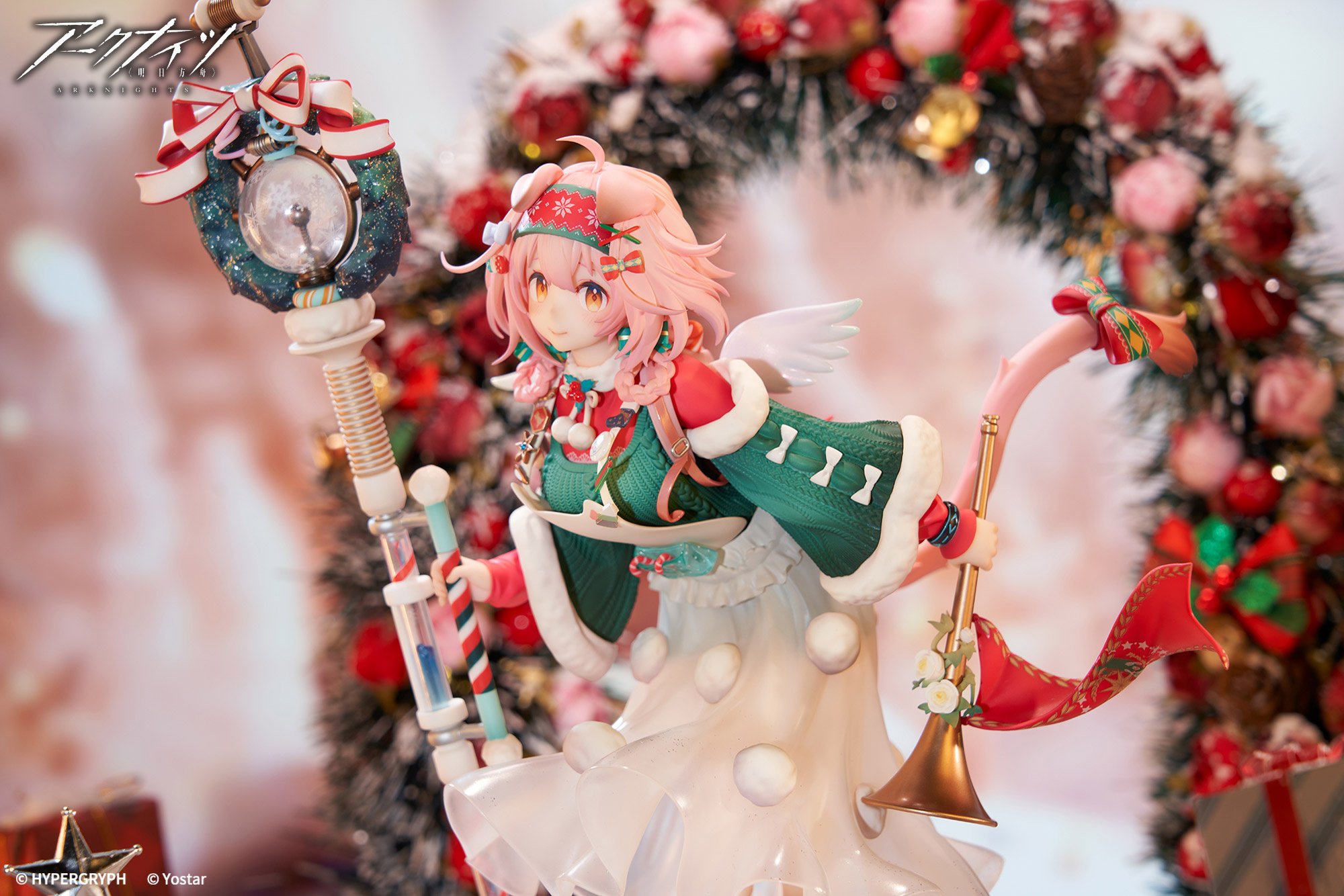   フィギュリン クララ&ペーター クリスマス Arknights Goldenglow: Maiden for the Bright Night Ver. 1/7 Scale