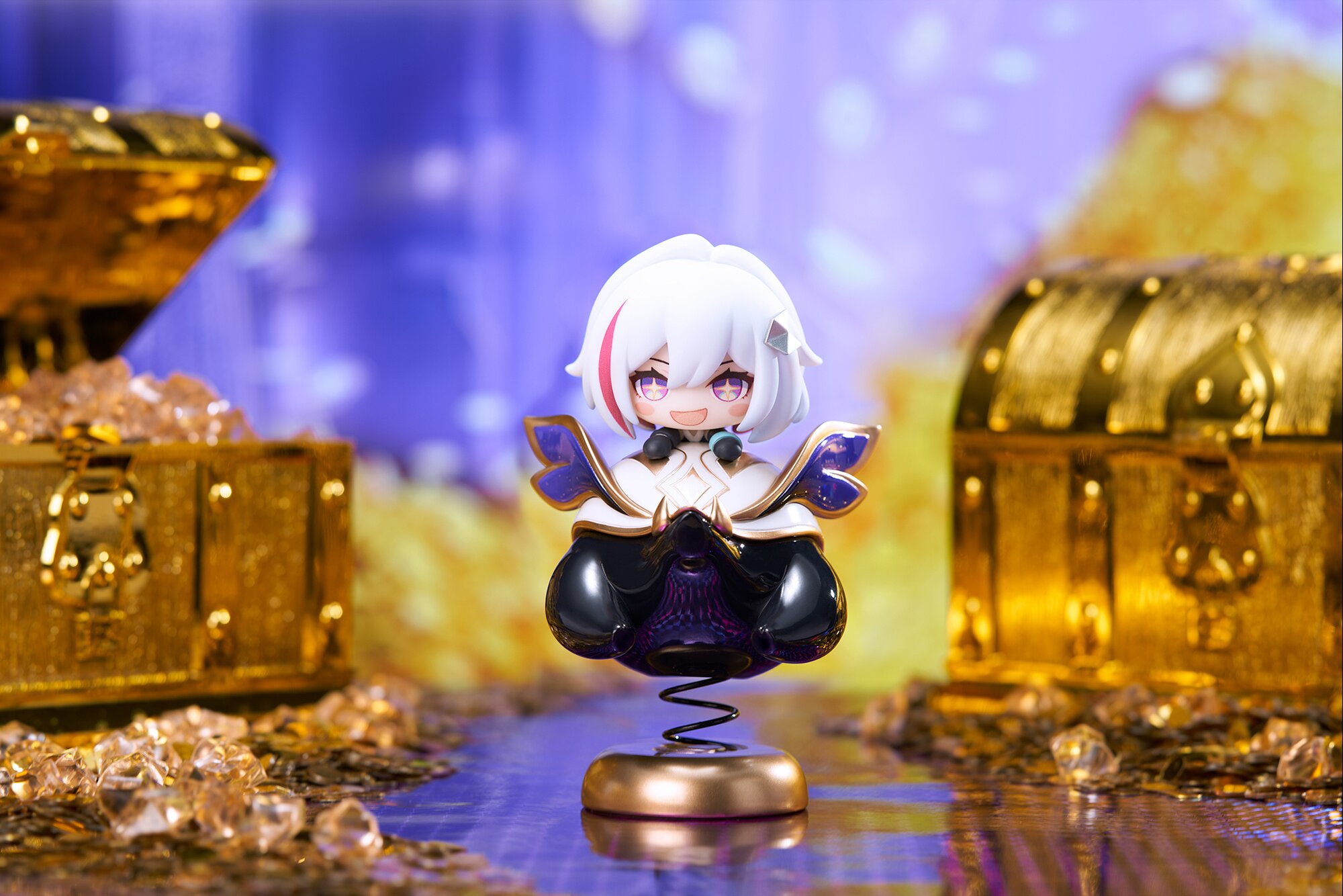 Honkai: Star Rail Topaz & Numby Chibi Chara Yurayura Stand - Tokyo