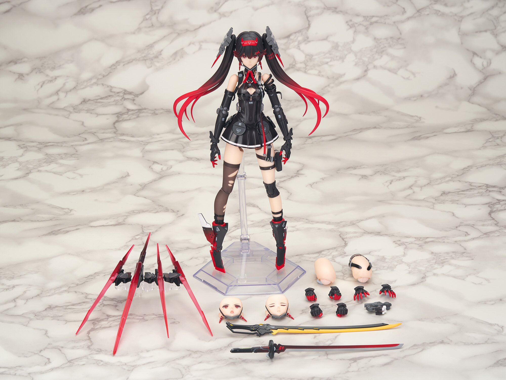 新品 Lucia フィギュア Good Smile Arts Shanghai Punishing Gray Raven Lucia Crimson
