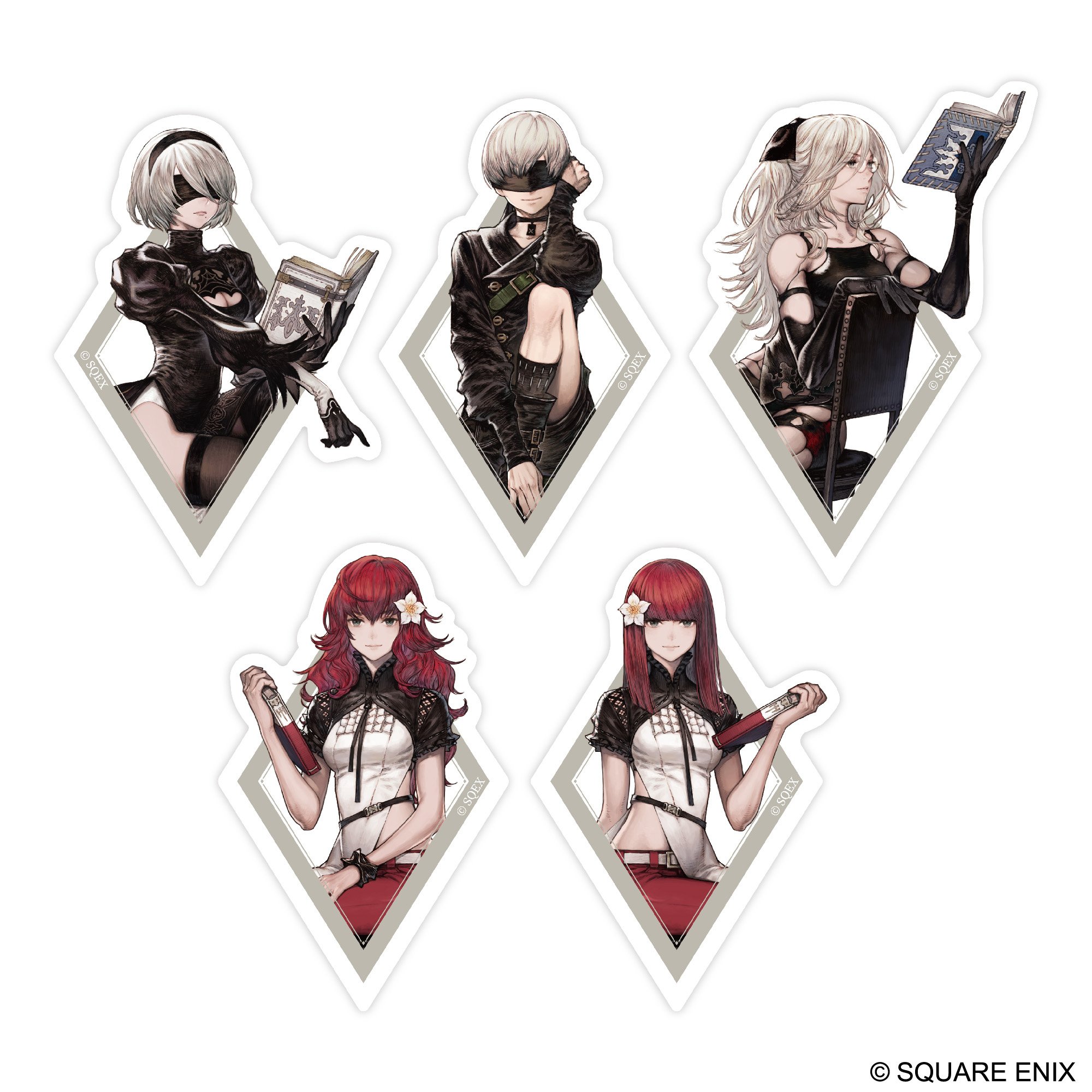 NieR: Automata Sticker Set Books - Tokyo Otaku Mode (TOM)