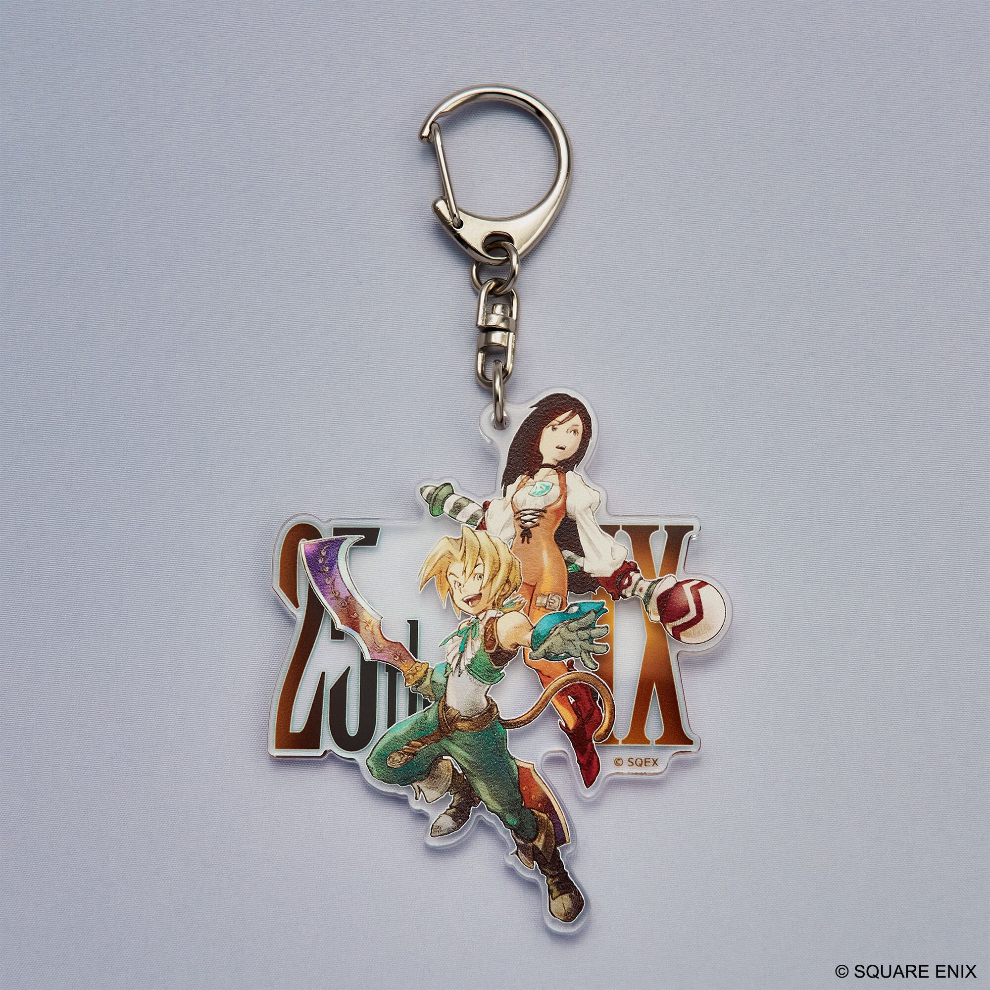 9R.I.P アクキー Final Fantasy IX 25th Anniversary Acrylic Keychain Zidane & Garnet