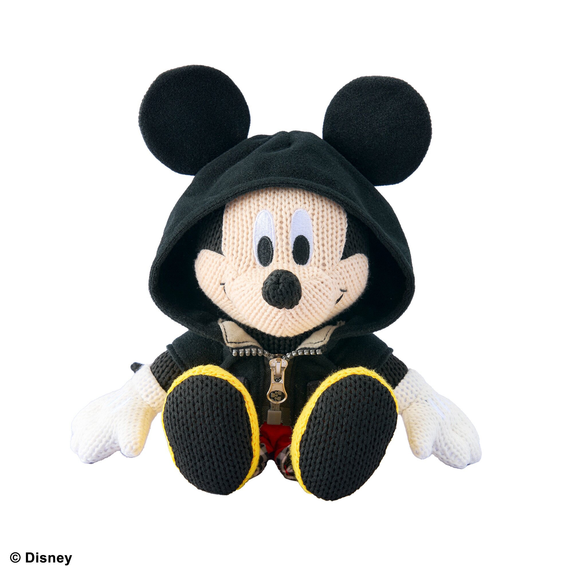 Kingdom Hearts III King Mickey Knitted Plushie (Re-run