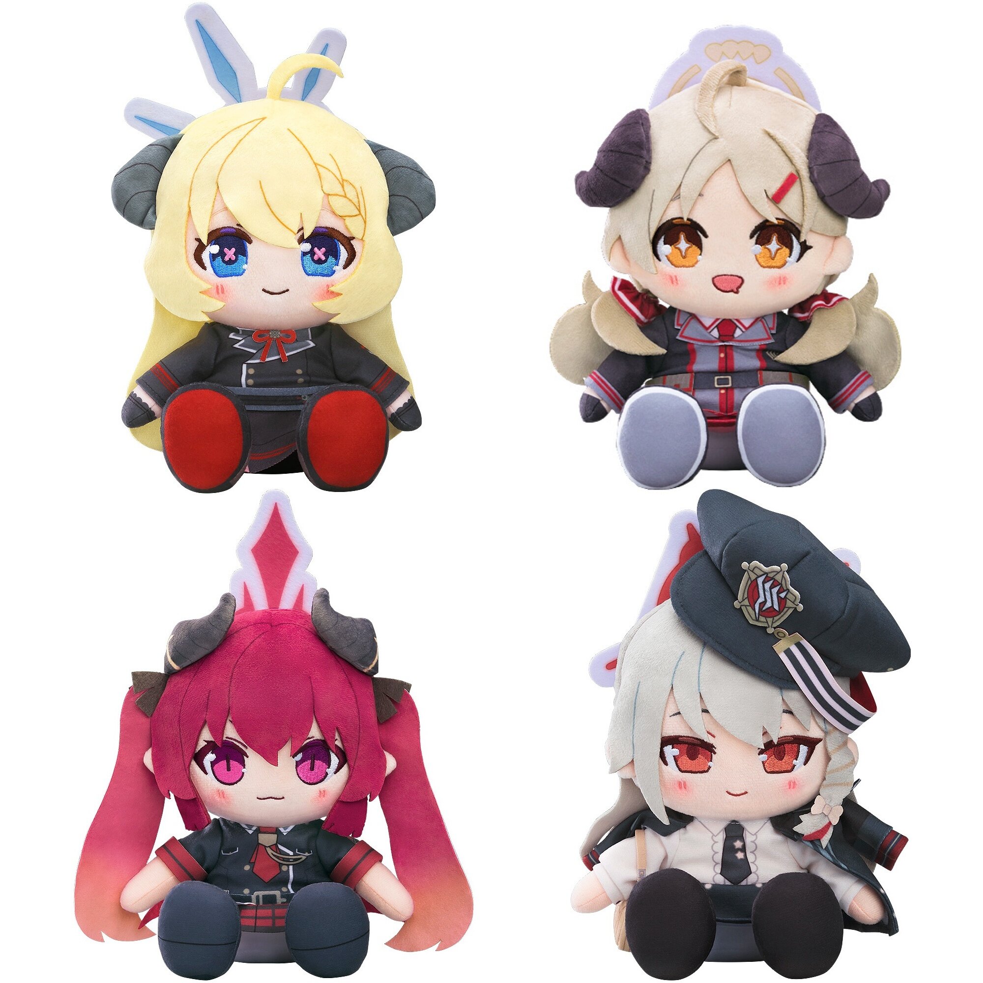 Blue Archive Chocopuni Plushie Akari/Izumi/Junko/Haruna: Good