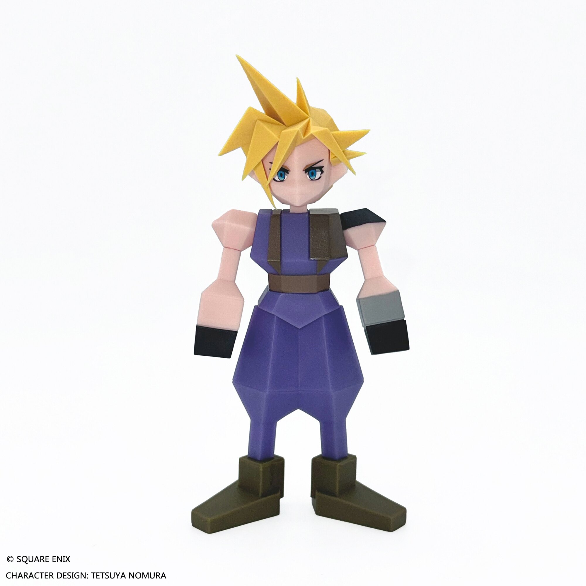 Final Fantasy VII Polygon Soft Vinyl Figure Cloud Strife (Re