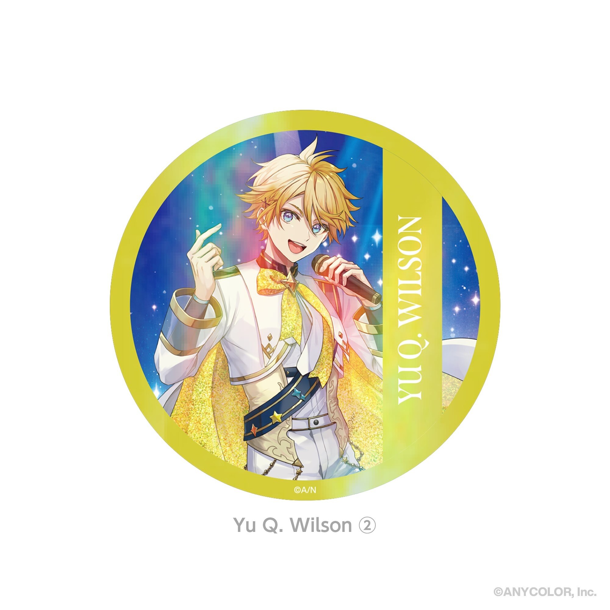2/22.24.25 キラキラ様 Nijisanji Krisis 2nd Anniversary Hologram Pin Badge - Tokyo