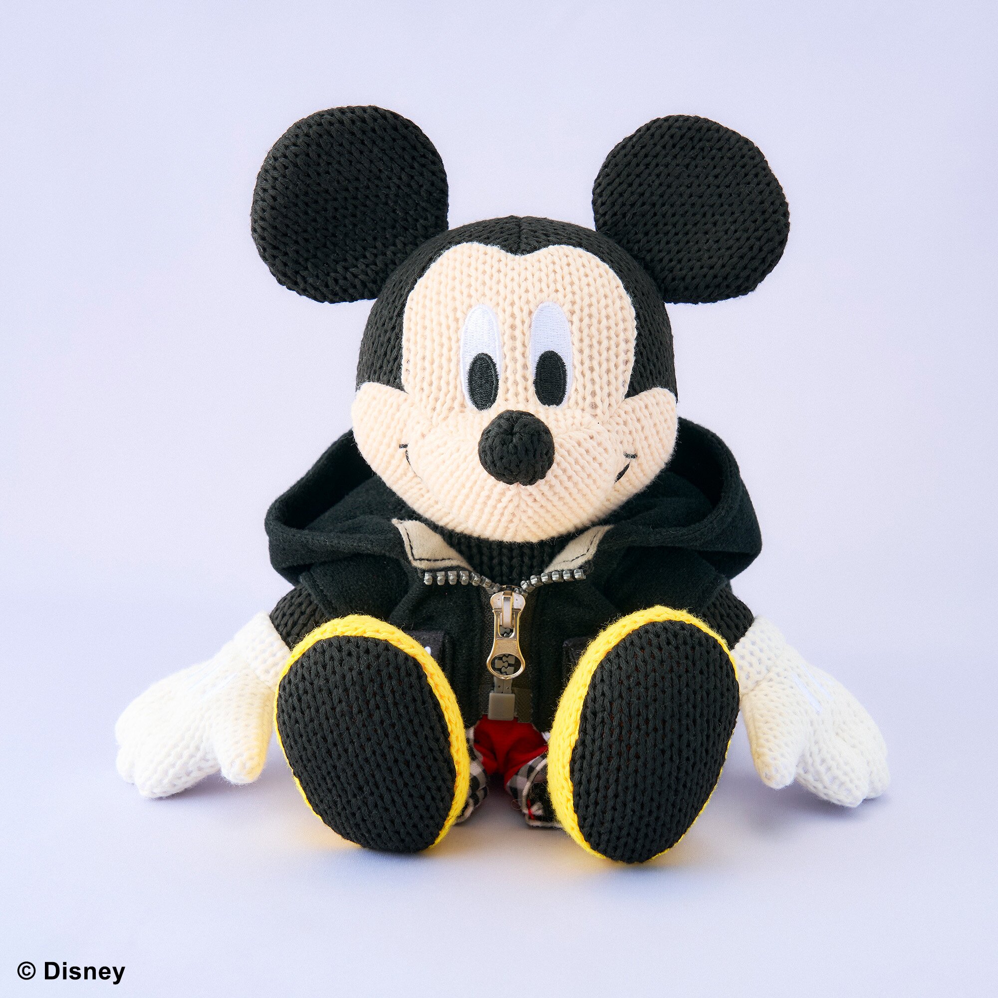 Kingdom Hearts III King Mickey Knitted Plushie (Re-run