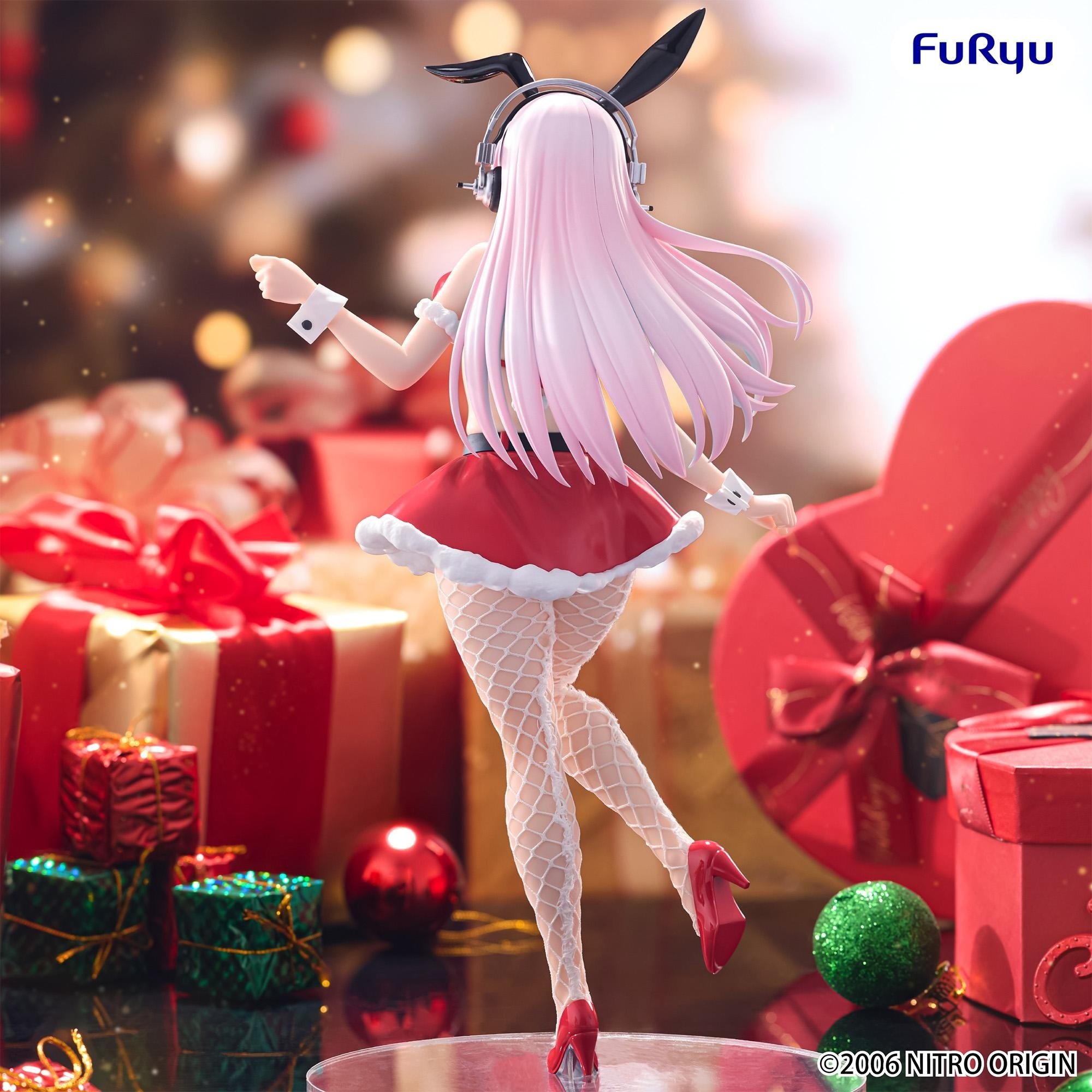 BiCute Bunnies Figure Super Sonico: Santa Ver. - Tokyo Otaku Mode