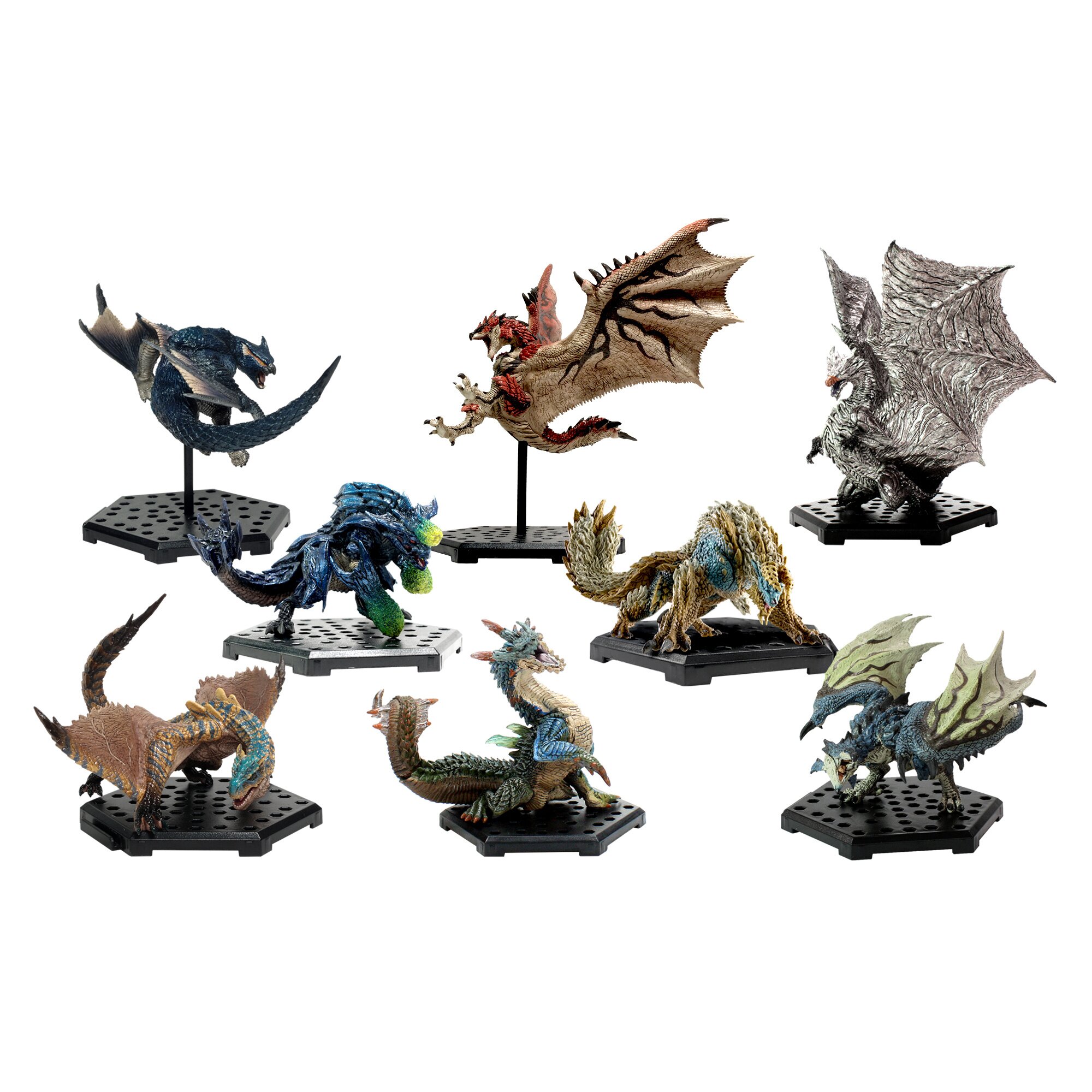 Capcom Figure Builder Standard Model Plus: Monster Hunter 20th Anniversary  Best Selection Vol. 1 Box Set