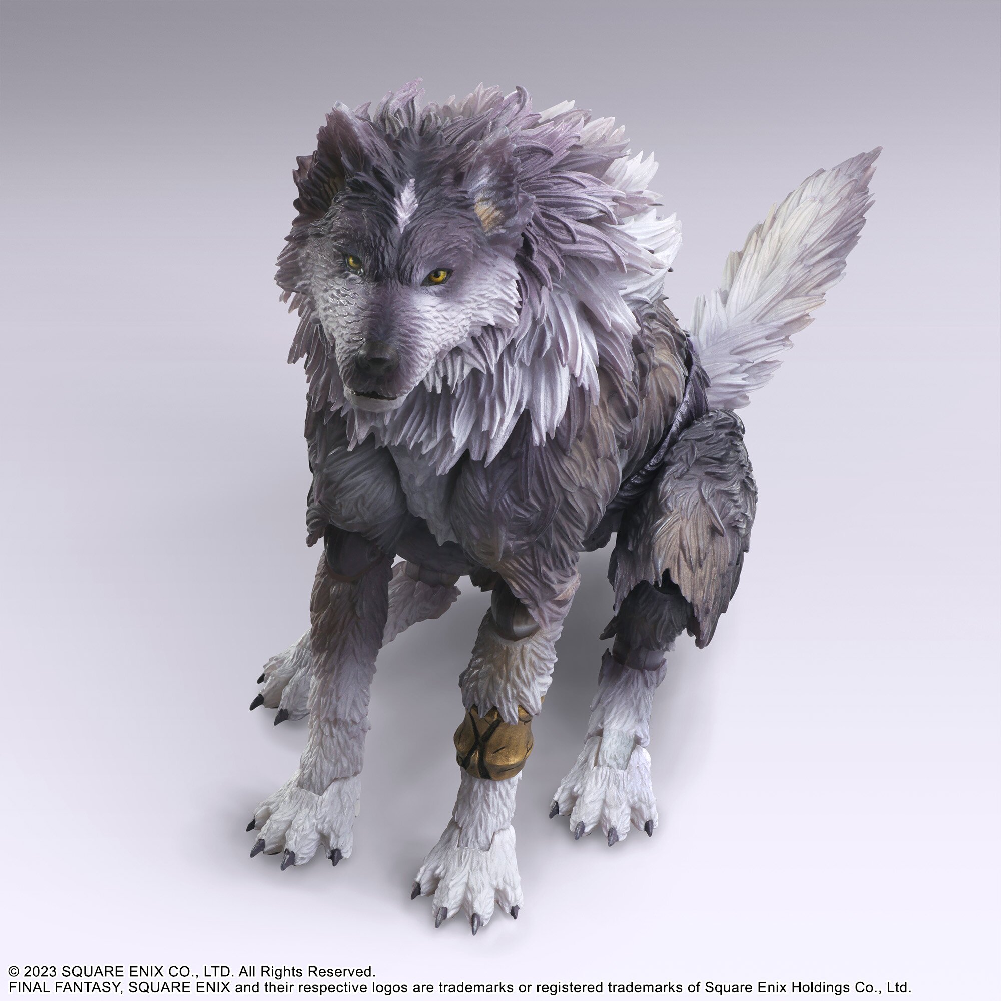 FINAL FANTASY XVI BRING ARTS ACTION FIGURE - CLIVE ROSFIELD & TORGAL