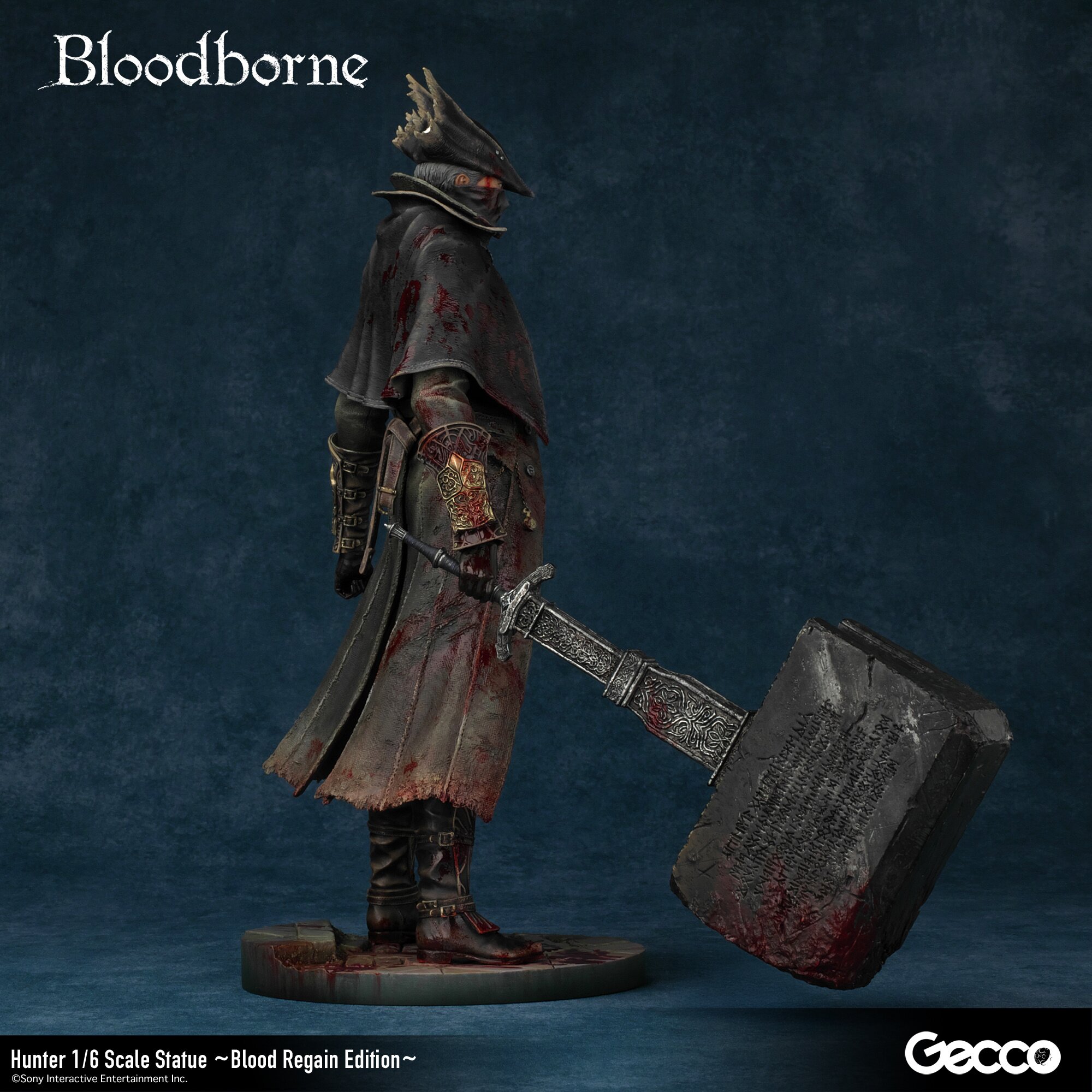 Bloodborne Hunter: Blood Regain Edition 1/6 Scale Statue