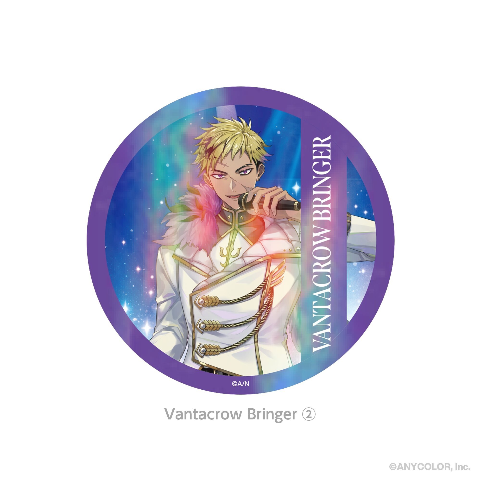 2/22.24.25 キラキラ様 Nijisanji Krisis 2nd Anniversary Hologram Pin Badge - Tokyo