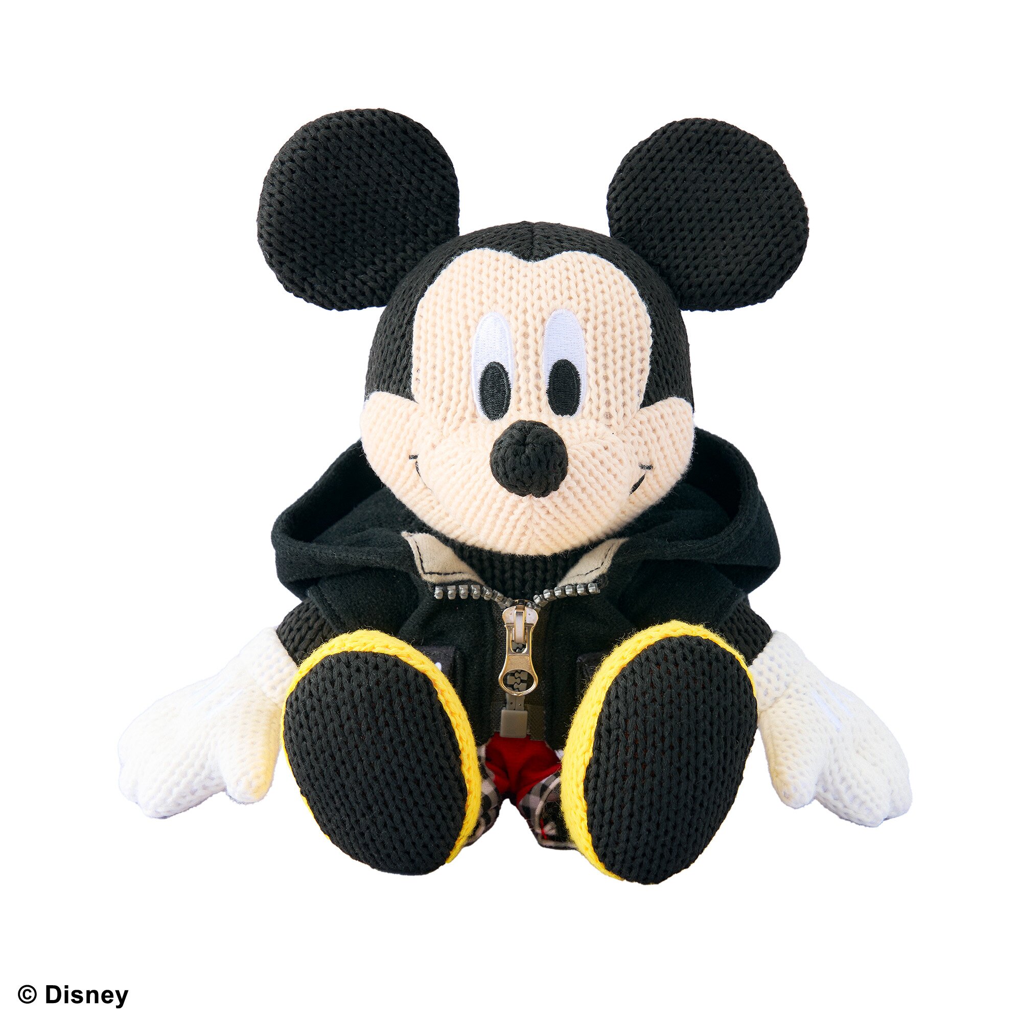 Kingdom Hearts III King Mickey Knitted Plushie (Re-run