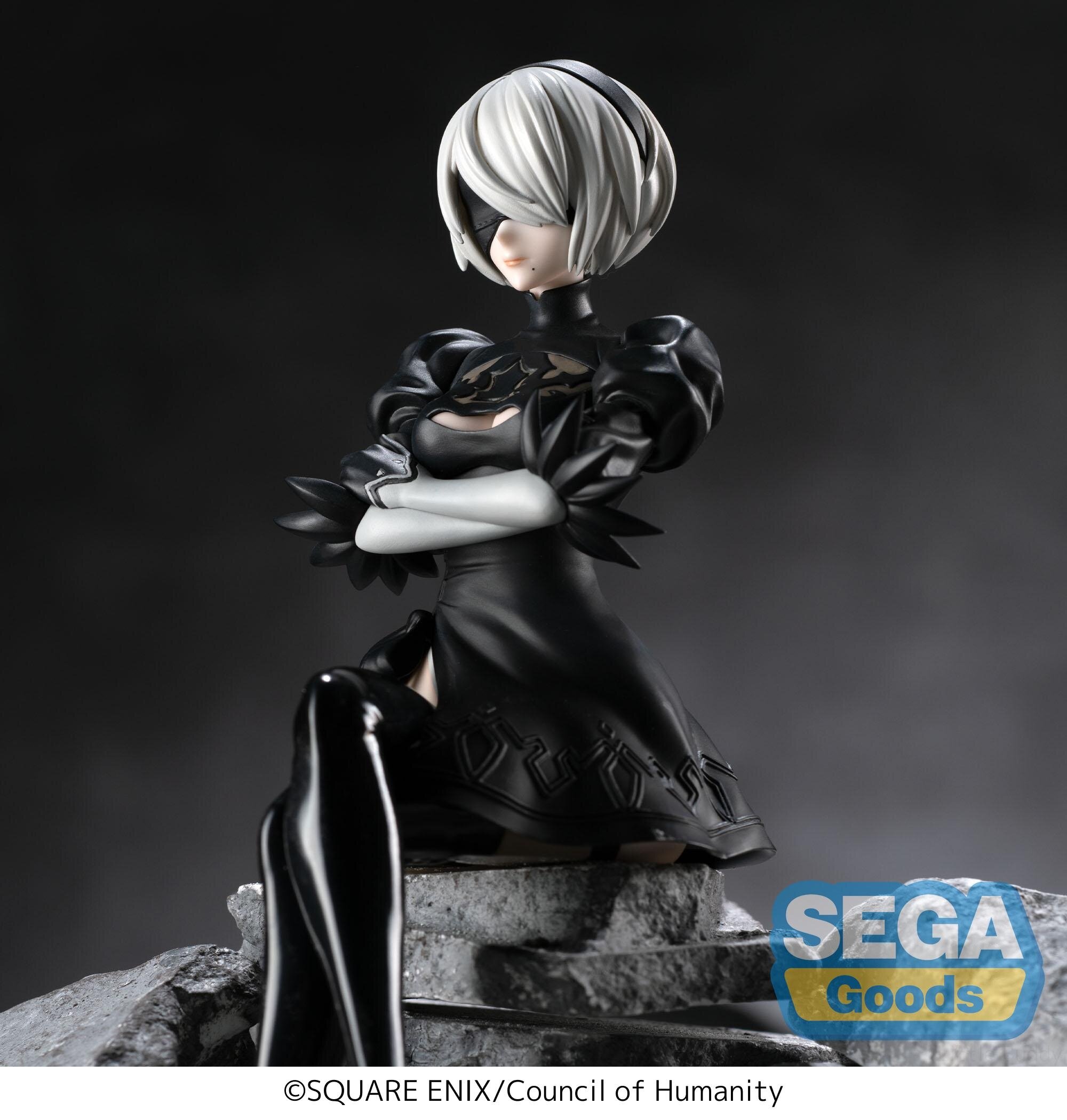NieR: Automata Ver 1.1a 2B Premium Perching Figure (Re-run): Sega