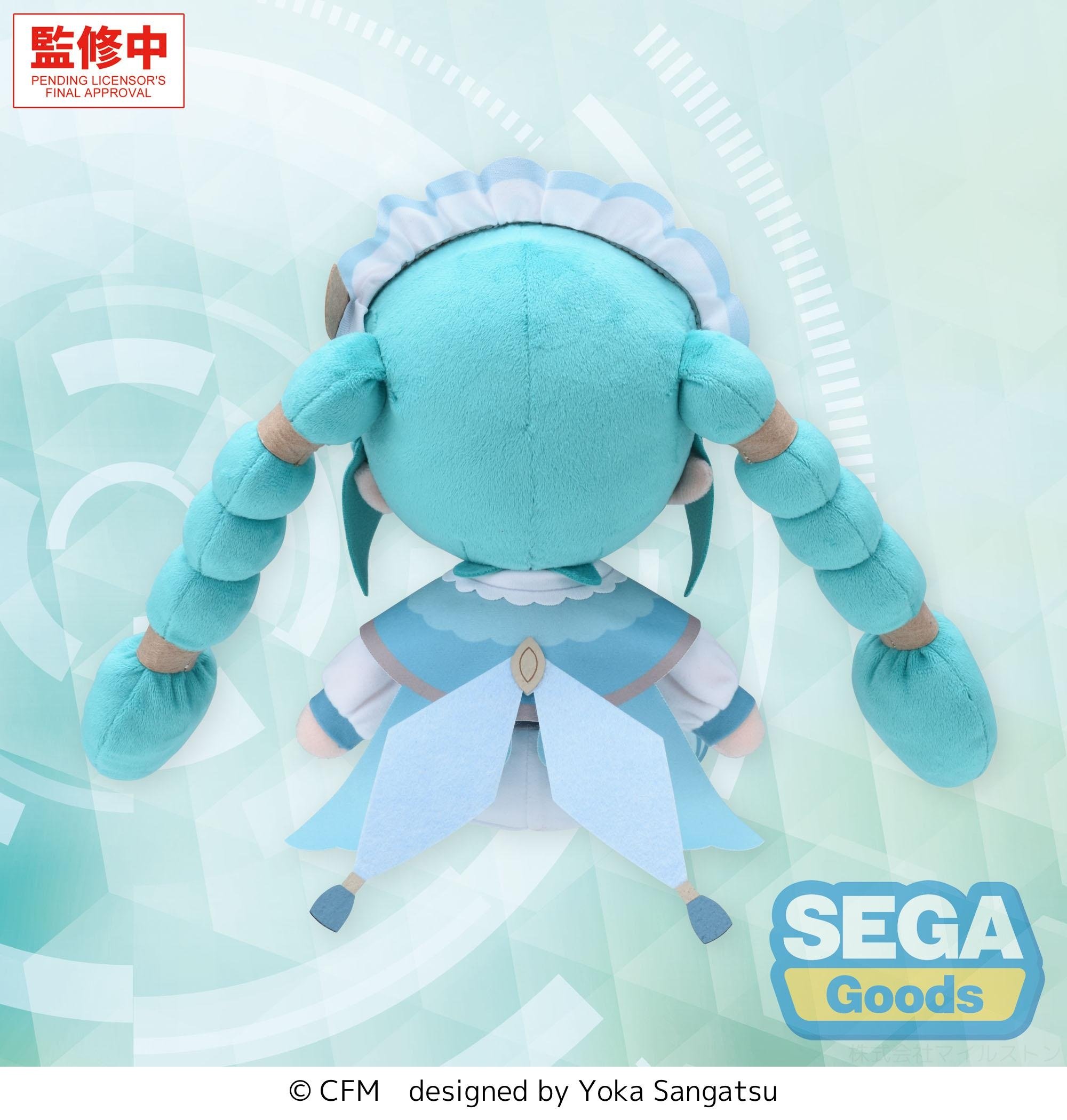 Hatsune Miku: Wandering Minstrel Ver. Fuwapuchi Plushie M: Sega 58