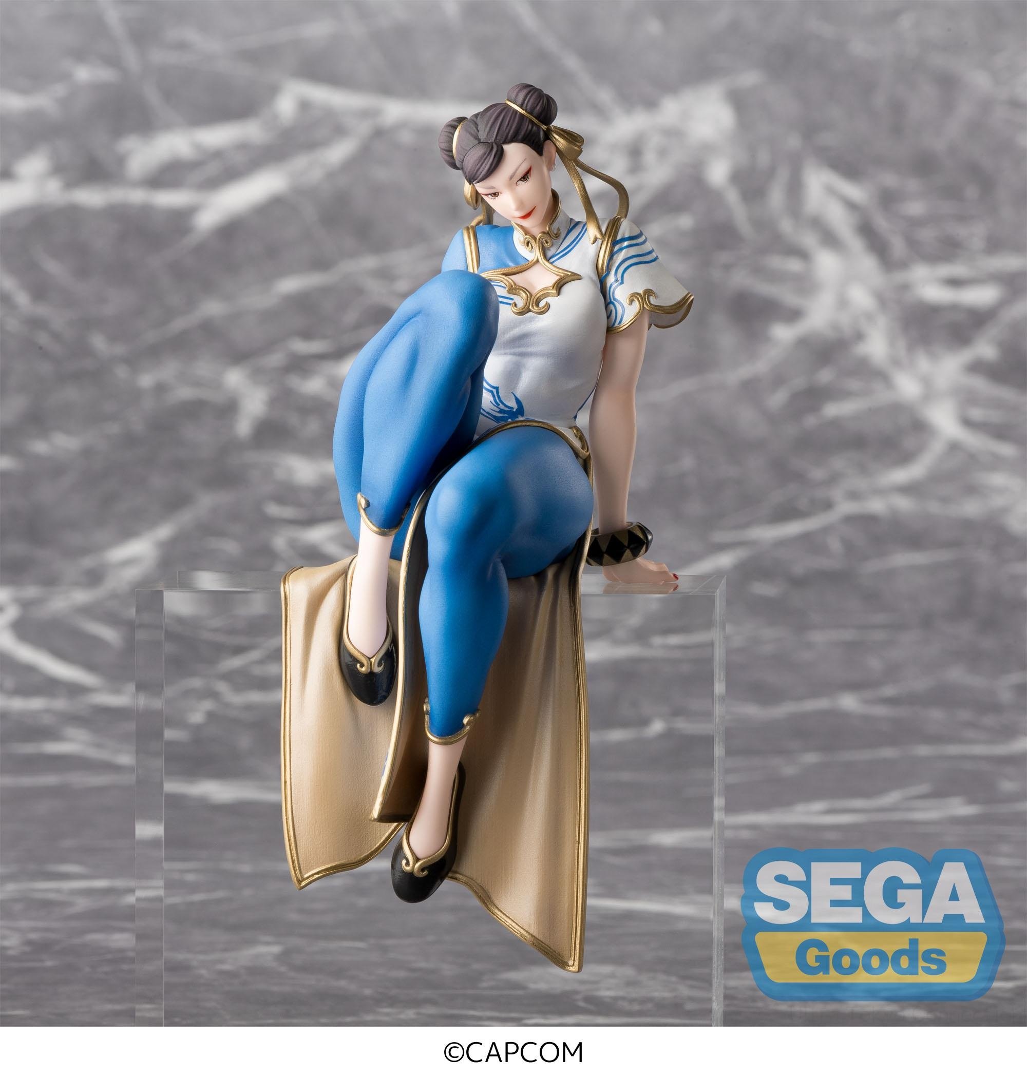Chun Li String Mode Street Fighter 6 Chun-Li Premium Perching Figure: Sega - Tokyo Otaku ...