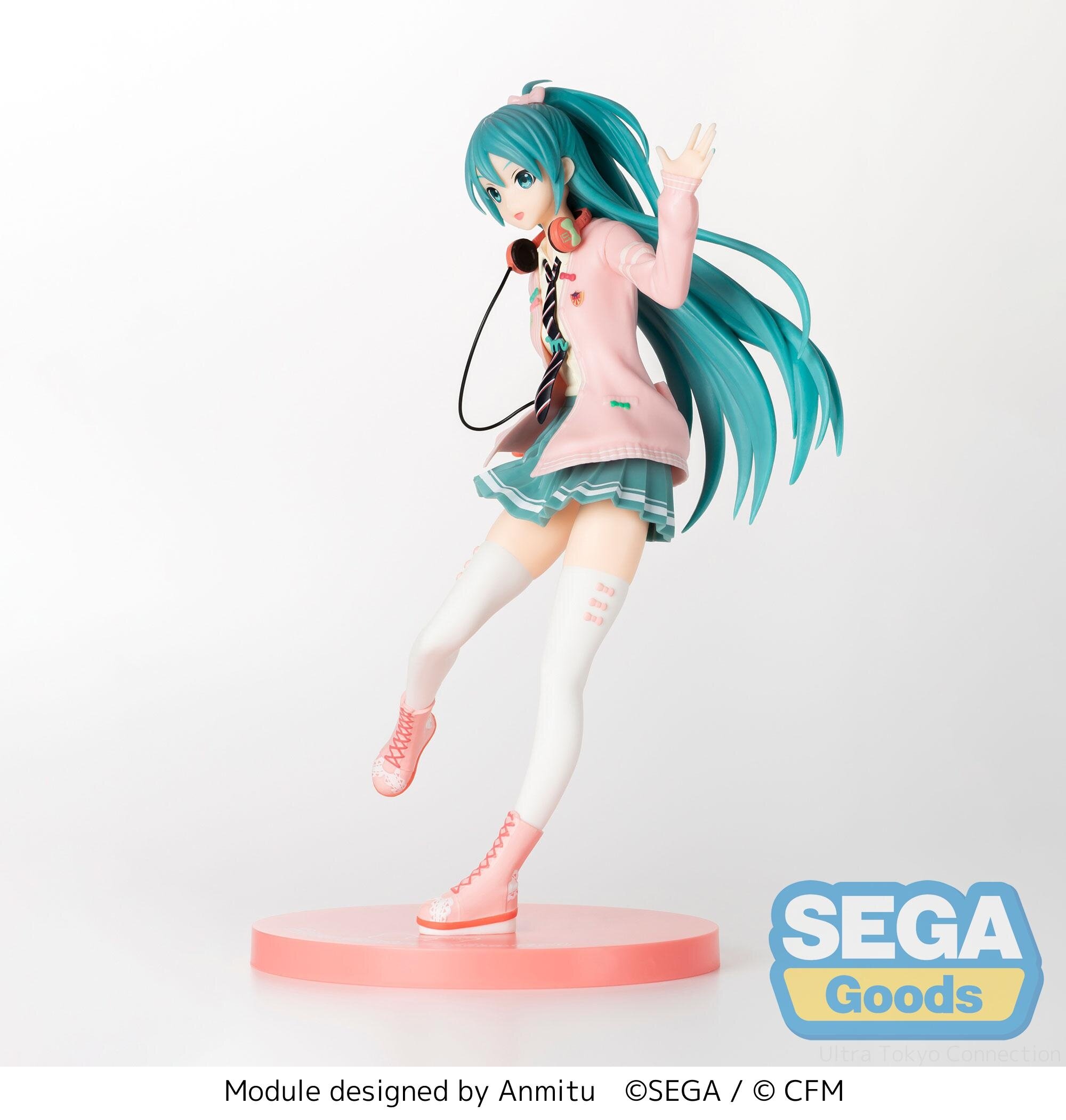 Hatsune Miku]: Project DIVA Arcade Future Tone [Hatsune Miku]: Ribbon Girl  Ver. Super Premium Figure: Sega Interactive - Tokyo Otaku Mode (TOM)