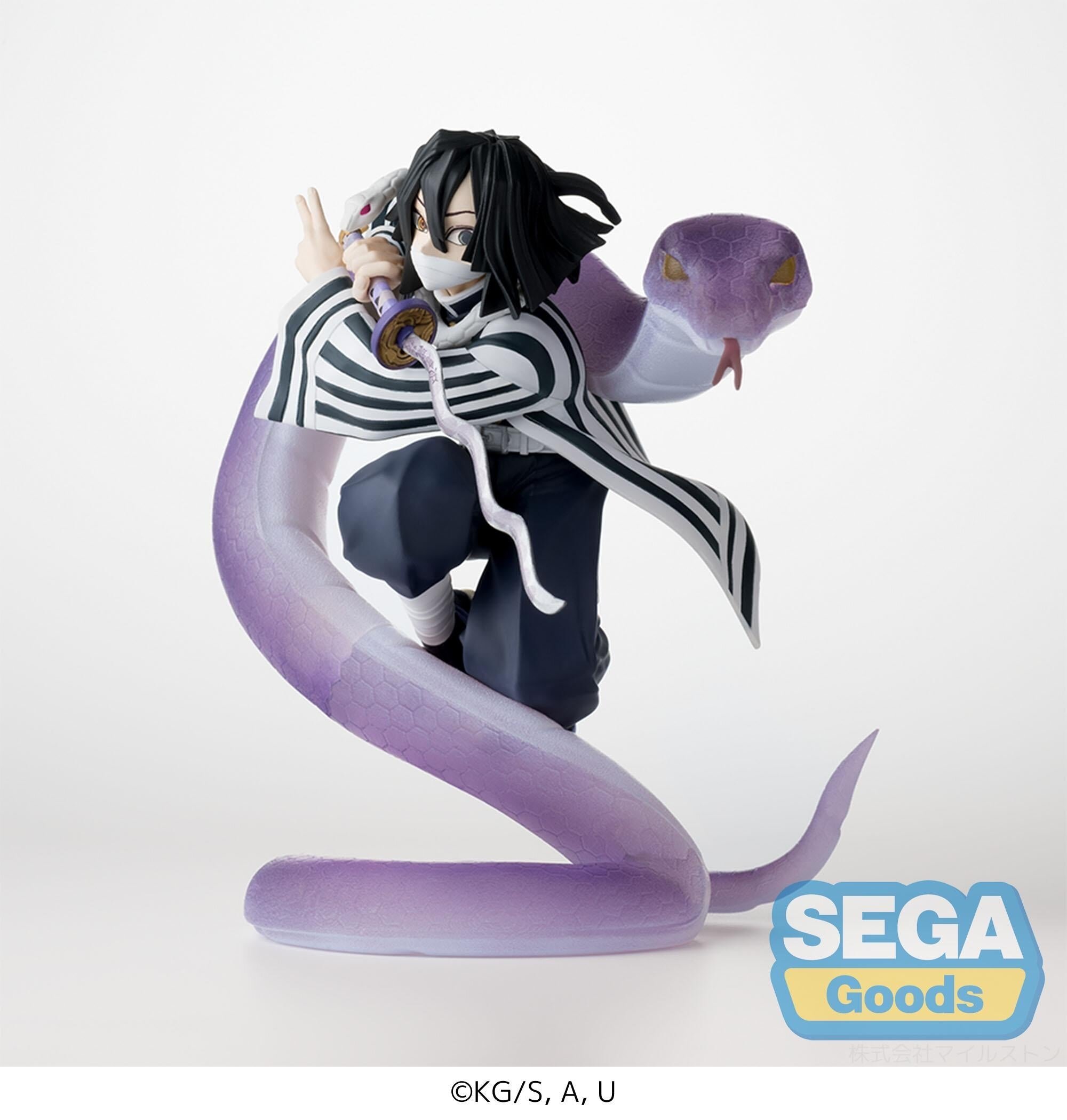 Xross Link Figure Demon Slayer: Kimetsu no Yaiba Obanai Iguro