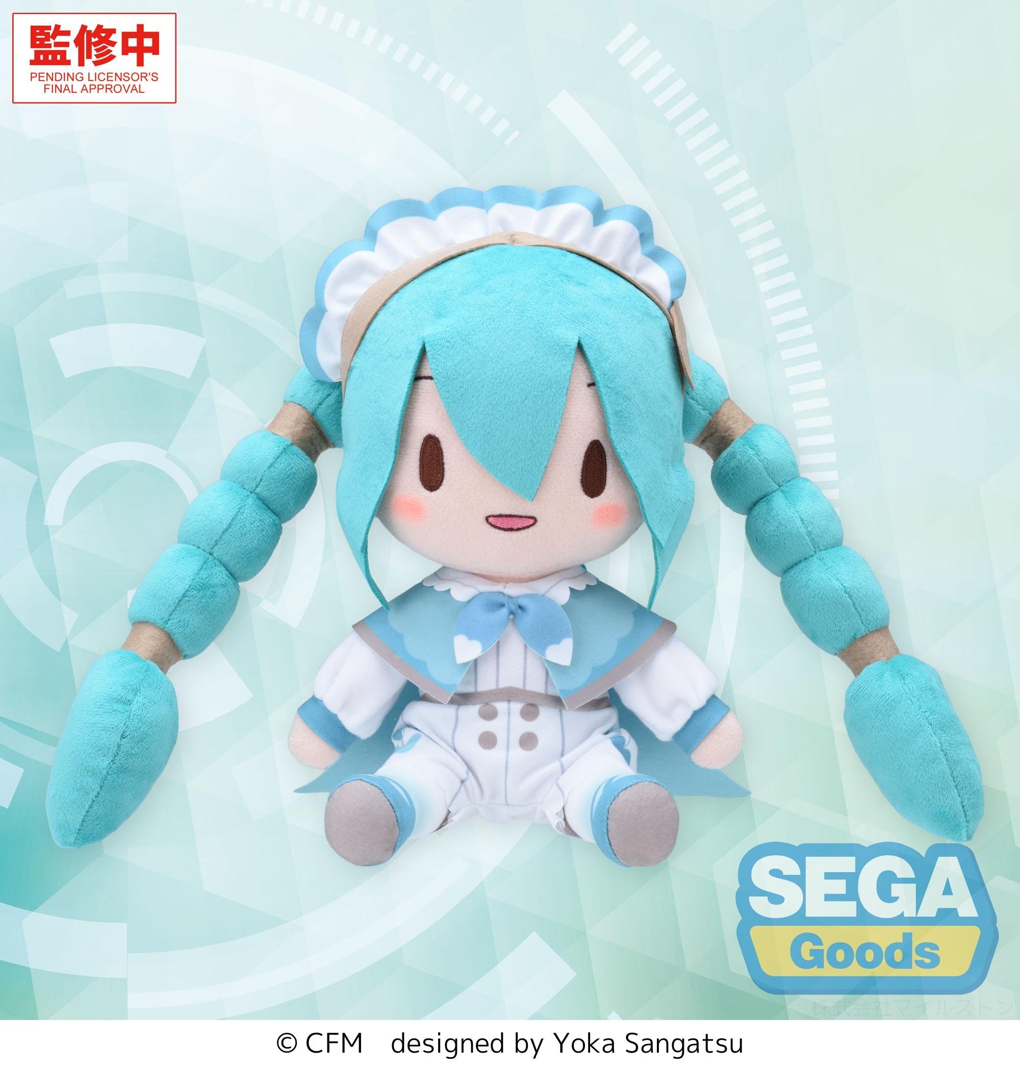 Hatsune Miku: Wandering Minstrel Ver. Fuwapuchi Plushie M: Sega 58