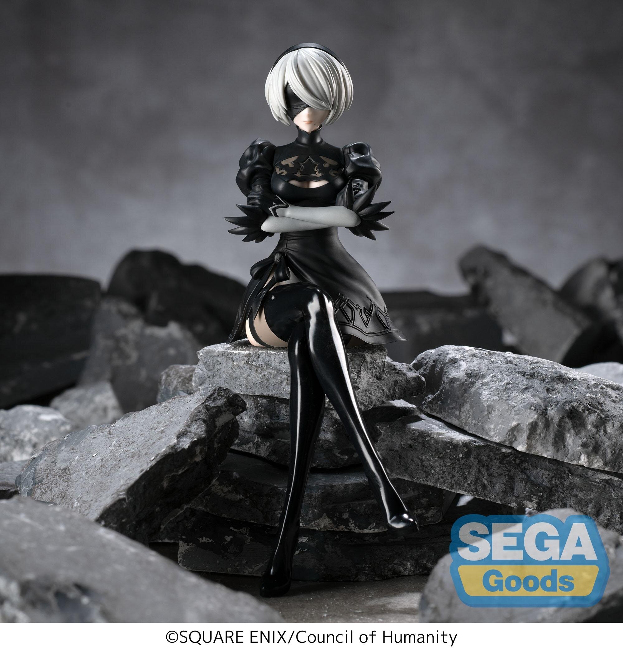 NieR: Automata Ver 1.1a 2B Premium Perching Figure (Re-run): Sega