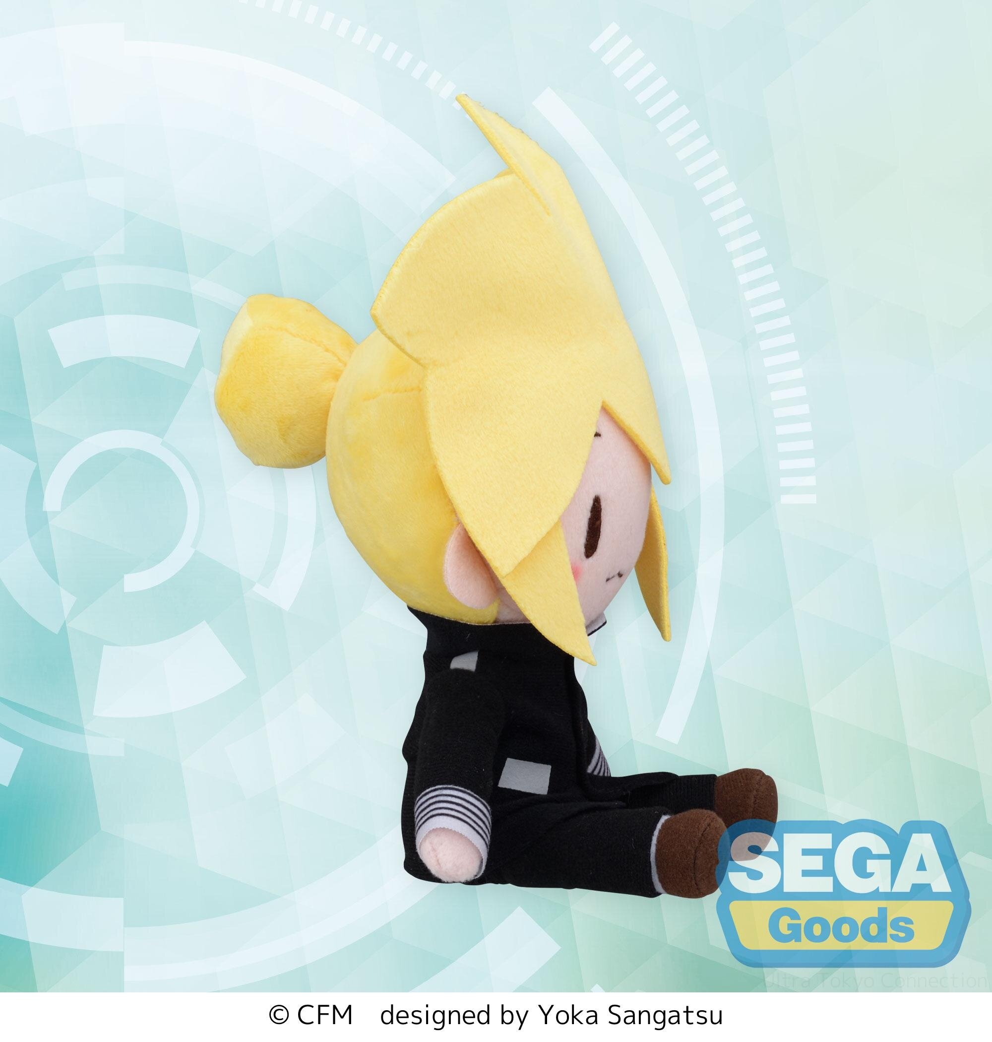 Kagamine Len: Uniform Ver. Fuwapuchi Mini Plushie EX - Tokyo