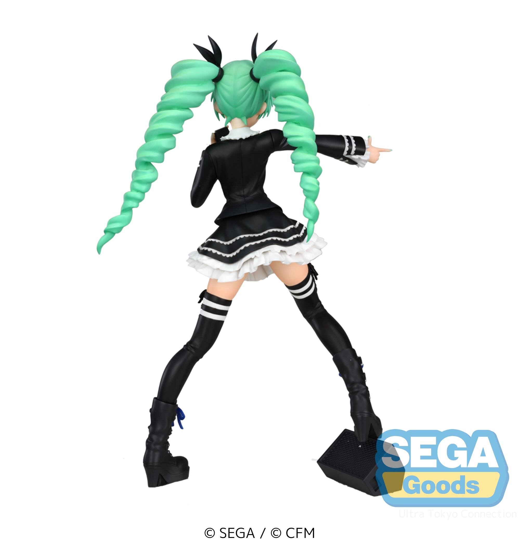 Hatsune Miku: Project DIVA Arcade Future Tone Hatsune Miku: Dark Angel Ver.  Super Premium Figure - Tokyo Otaku Mode (TOM)