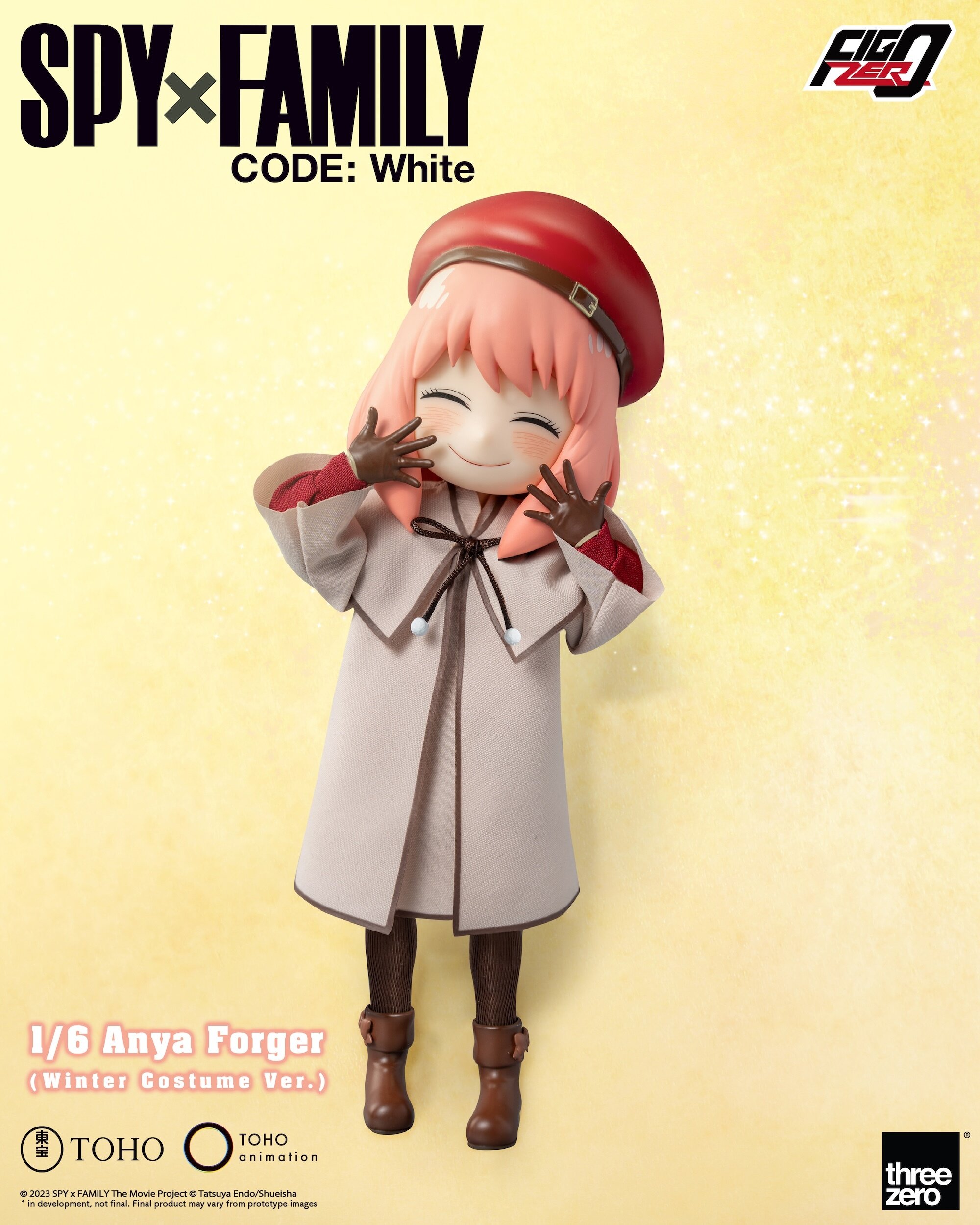 FigZero Spy x Family Code: White Anya Forger: Winter Costume Ver. 1/6 Scale  Figure