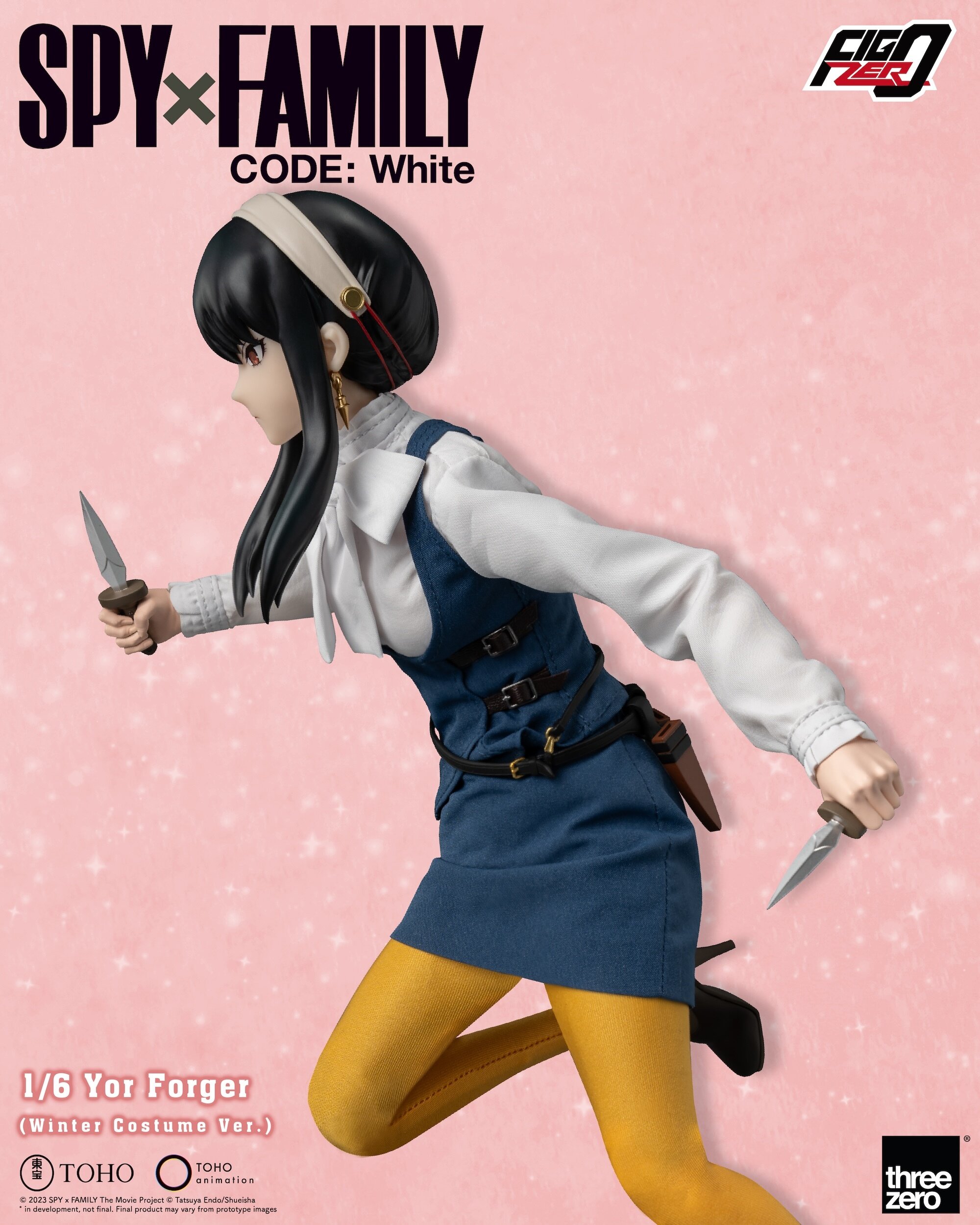 FigZero Spy x Family Code: White Yor Forger: Winter Costume