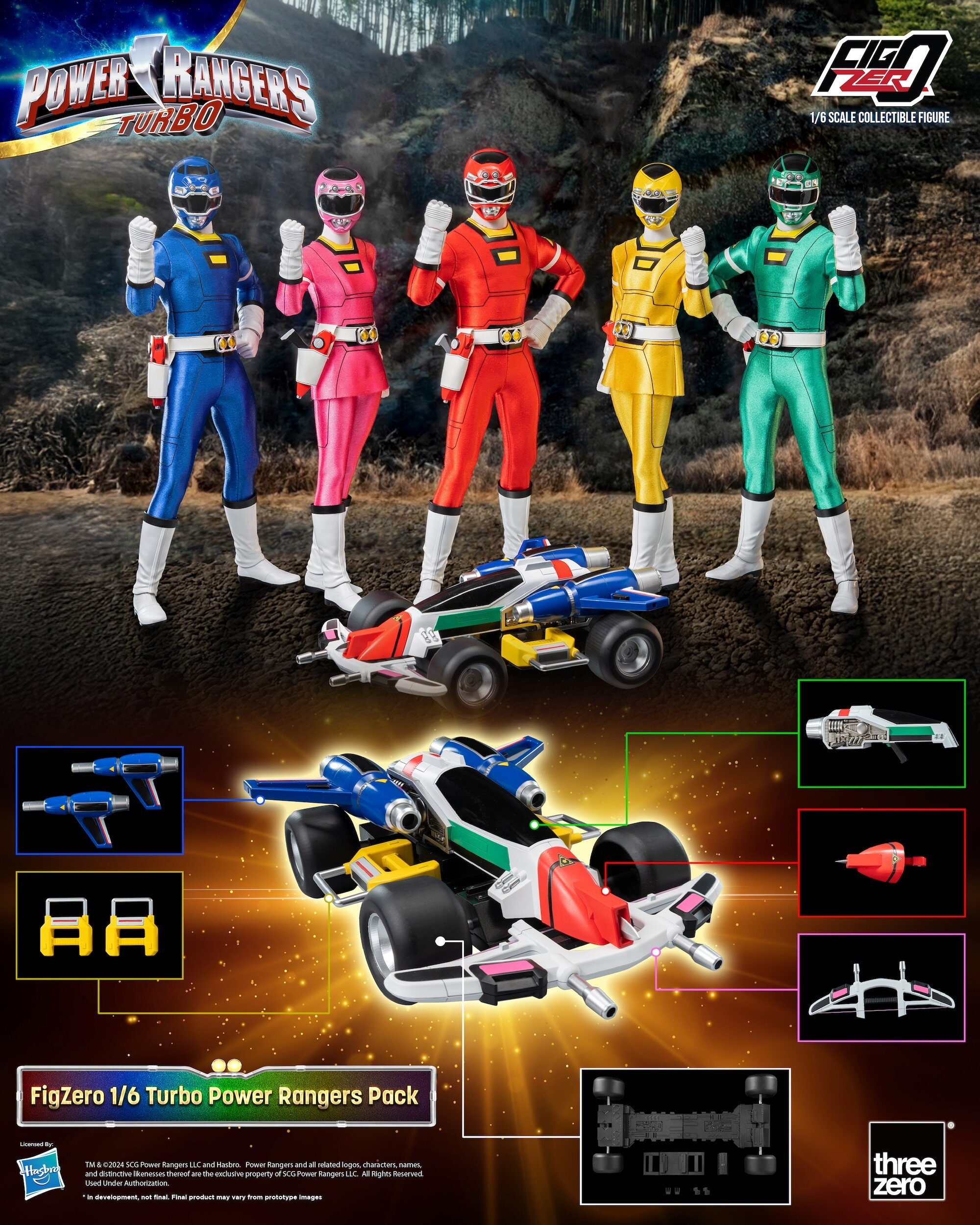 Selling Set of 5 Power Rangers