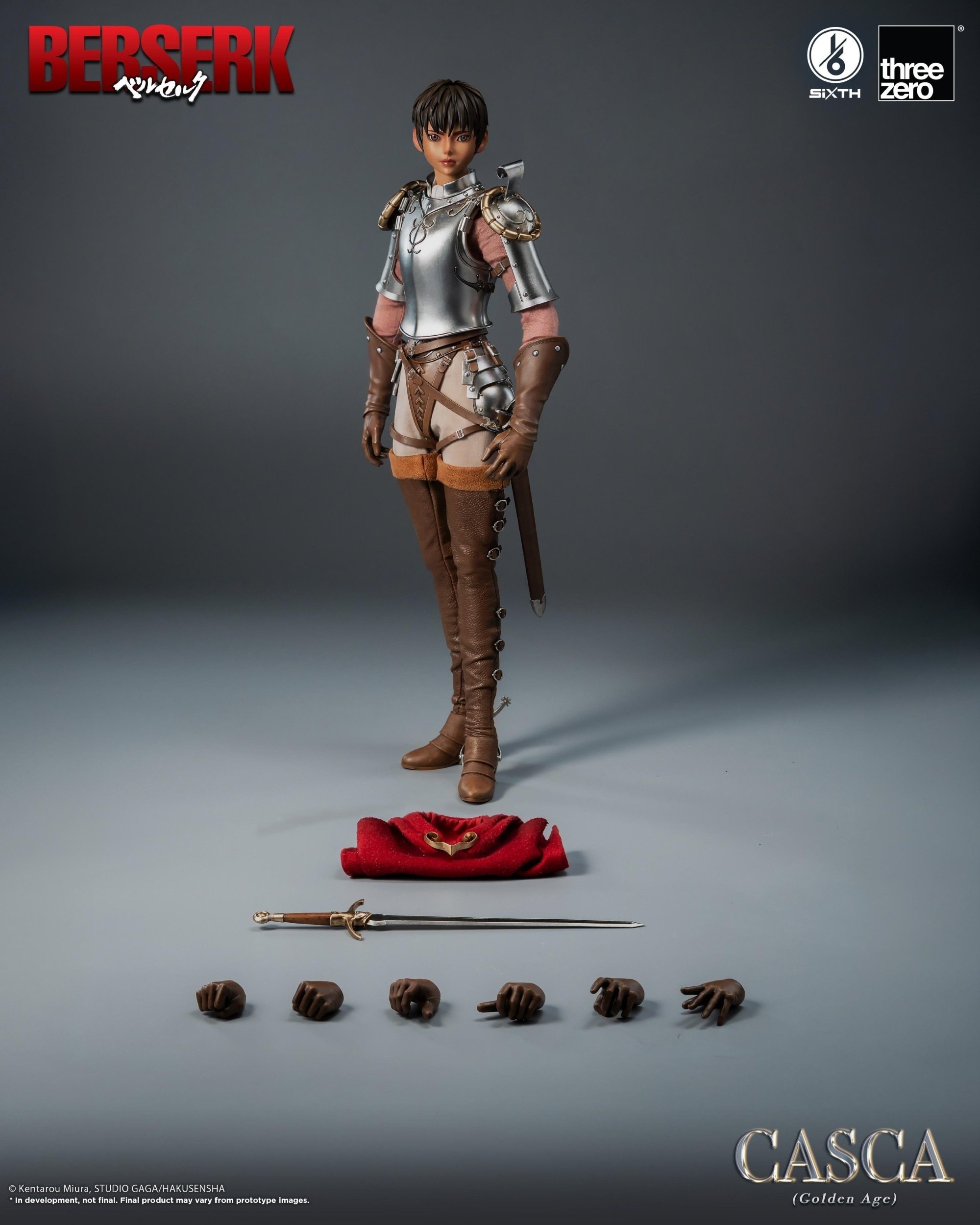 Berserk Casca (Golden Age) 1/6 Scale Action Figure: threezero 8