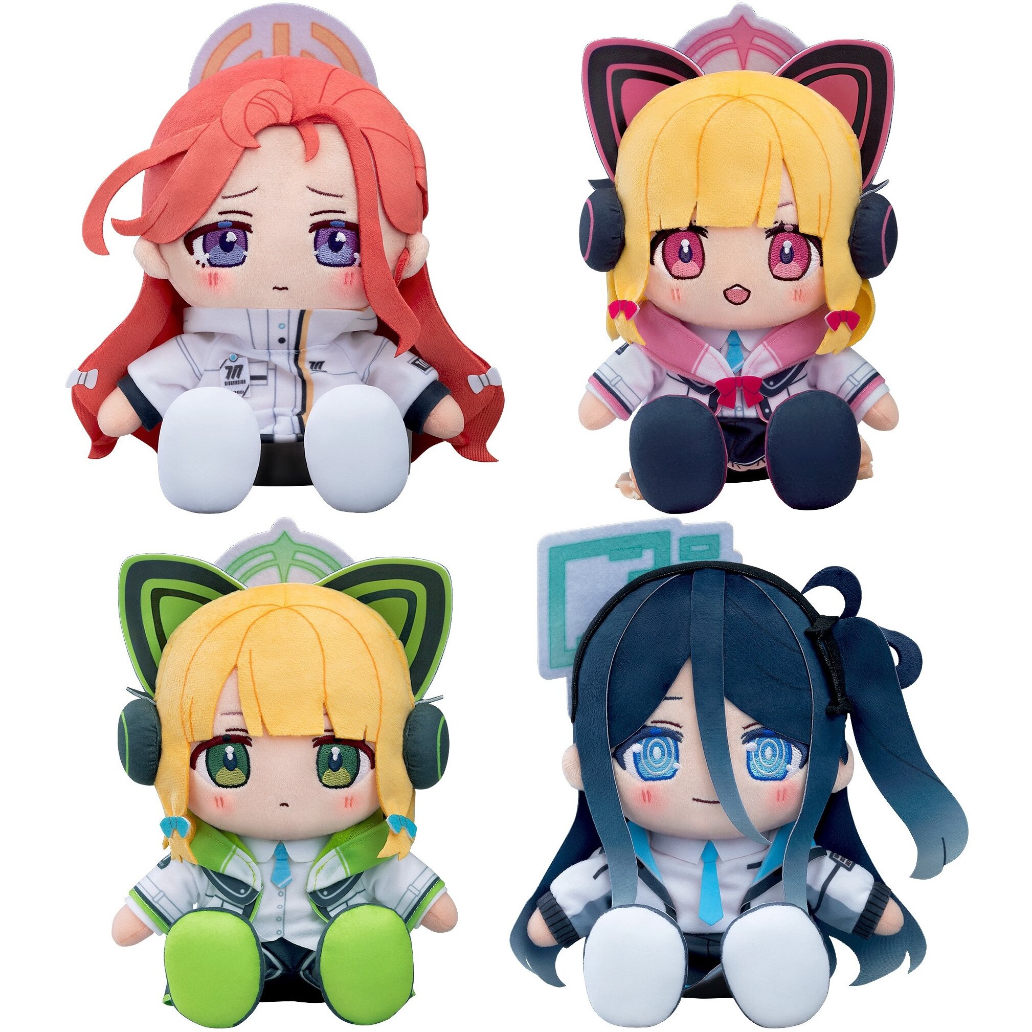 Blue Archive Chocopuni Plushie Yuzu/Momoi/Midori/Aris - Tokyo