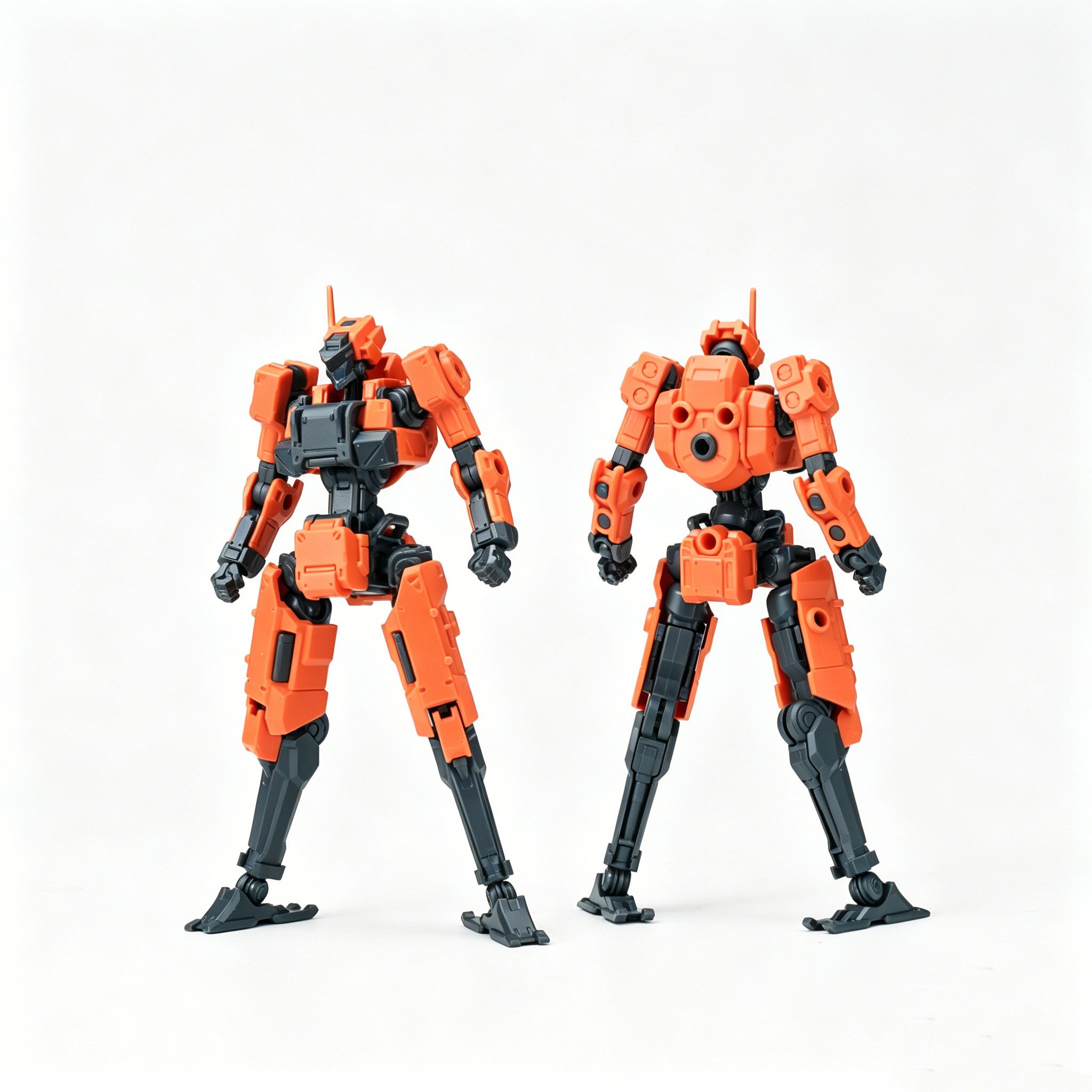 3 Min Project Series Fenrir (Orange) 1/18 Scale Plastic Model Kit
