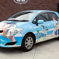 An Official Toyota Itasha?! Netz Toyota Toyama Displays Summer-Themed Itasha!, Product News
