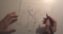 Try to Draw "BLACK★ROCK SHOOTER"!