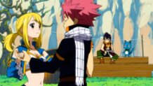 Lucy and Natsu dance