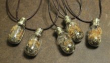 Light Bulb Necklaces