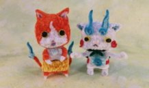 "Youkai Watch!" Made from Pipe Cleaners