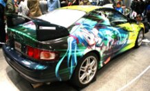 Pictures Drawn on Cars!