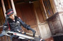 Abu Tendencia cosplaying Kess Kielce of Granado Espada during XM3