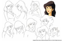 Setelan karakter:Fujiko(Ekspresi wajah1)