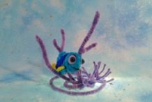 Pipe Cleaner Art: Baby Dory