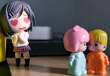 Tsukiko loves pin&pon