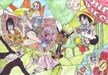 dessin inventé des mugiwara