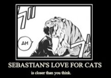 Sebastian the Ultimate Cat Lover ~ XDD