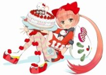 Okama "Hello Kitty to Issho!" Collaboration Project