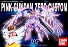 Pink Gundam Zero custom HG box