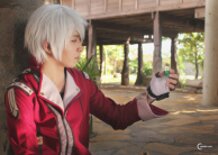 Yuu Knives cosplaying Logy of Atelier Escha & Logy: Alchemists of the Dusk