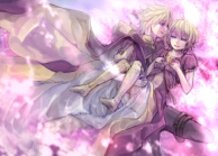 Len and Rin in Cherry Blossom