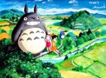 Totoro ><Tree's Artwork ( all drawn by hand )
