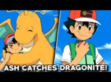 Ash Catches His First Pokemon in Galar!