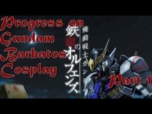 Progress on Gundam Barbatos Cosplay Part 1